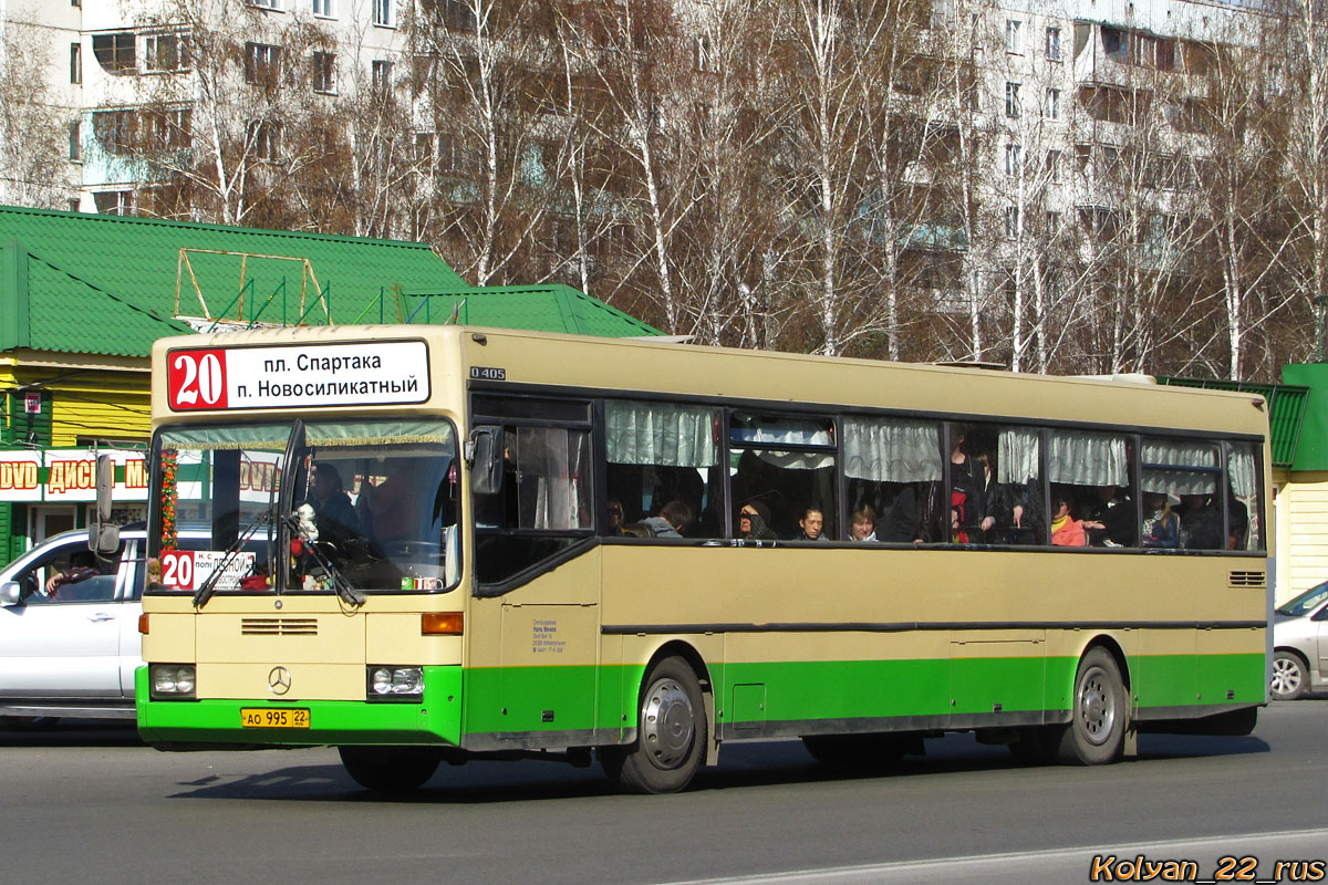 Altayskiy kray, Mercedes-Benz O405 # АО 995 22