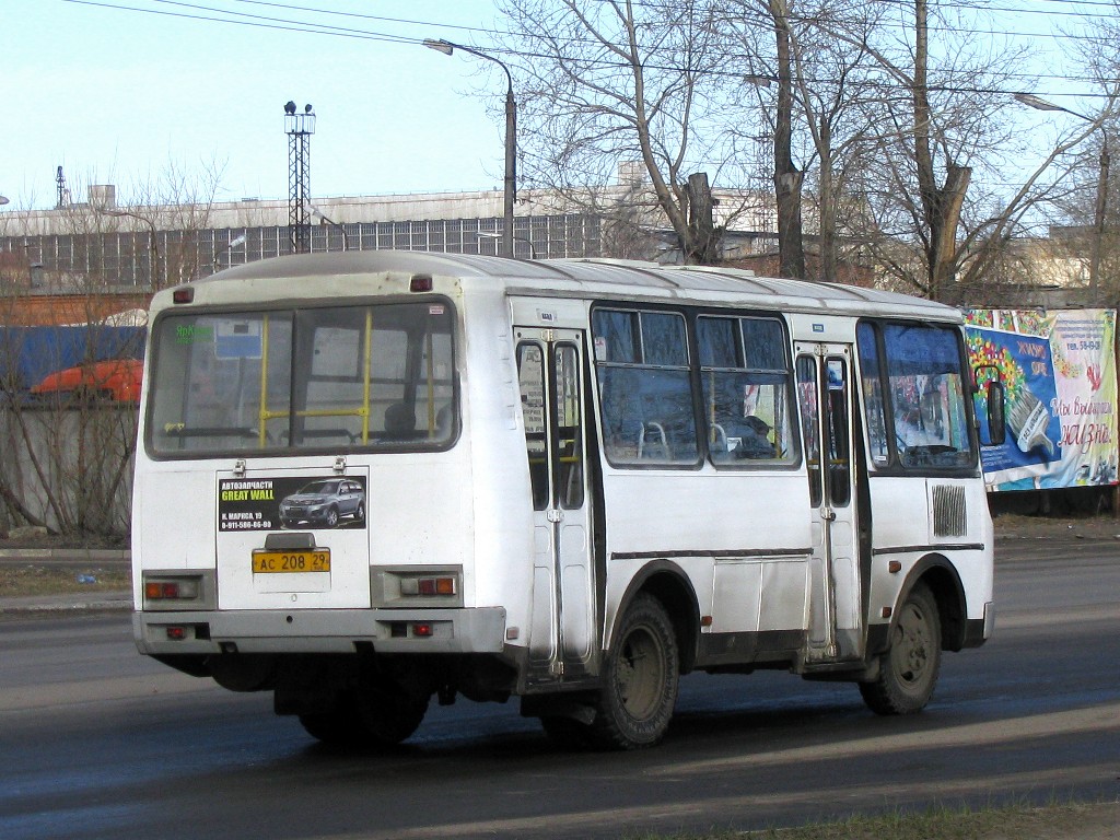 Архангельская область, ПАЗ-32054 № АА 508 29