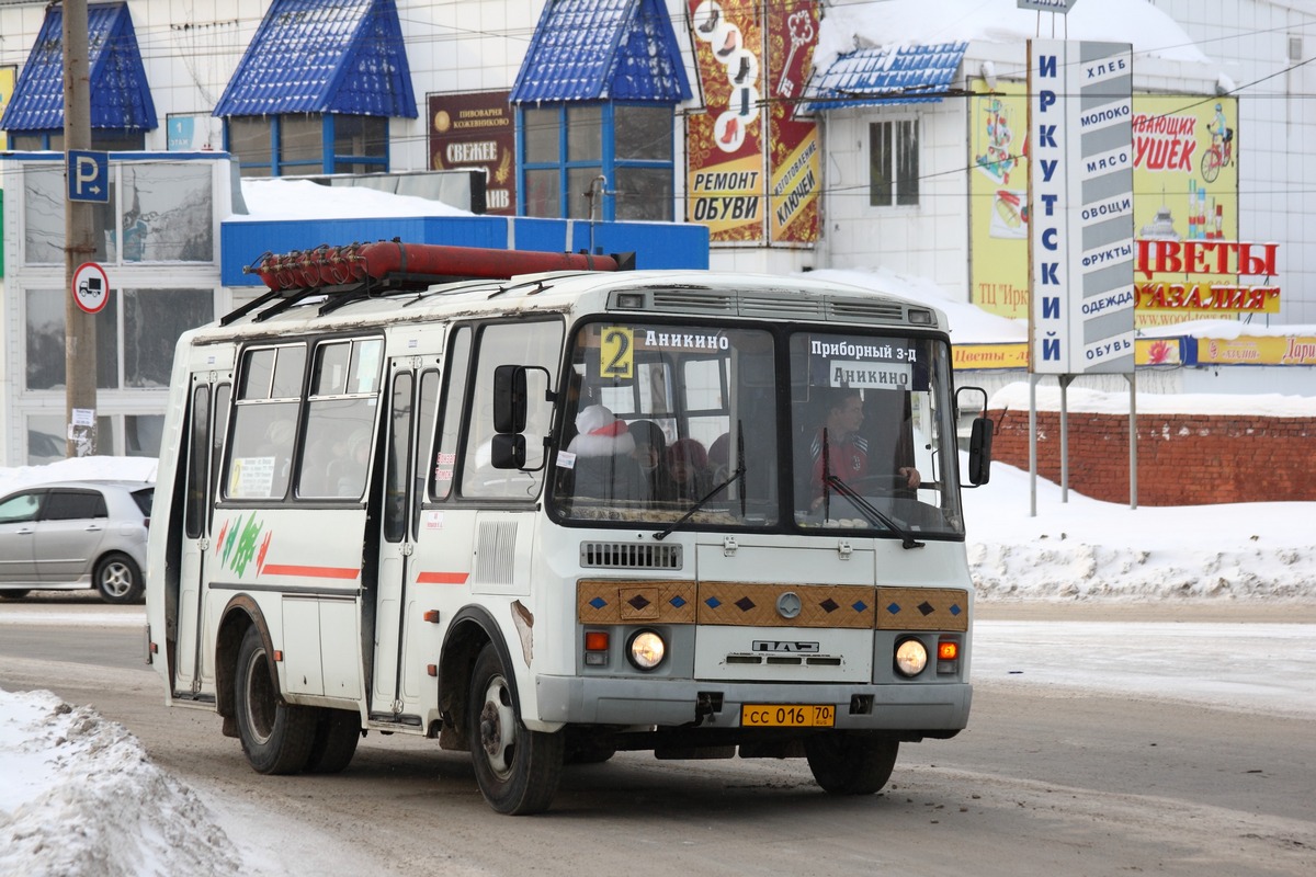 Томская область, ПАЗ-32054 № СС 016 70