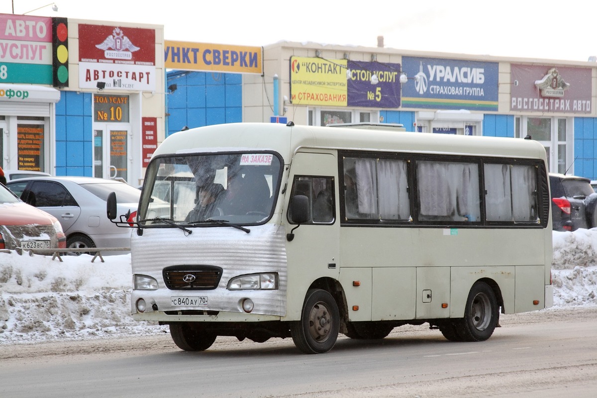 Томская область, Hyundai County SWB C08 (РЗГА) № С 840 АУ 70