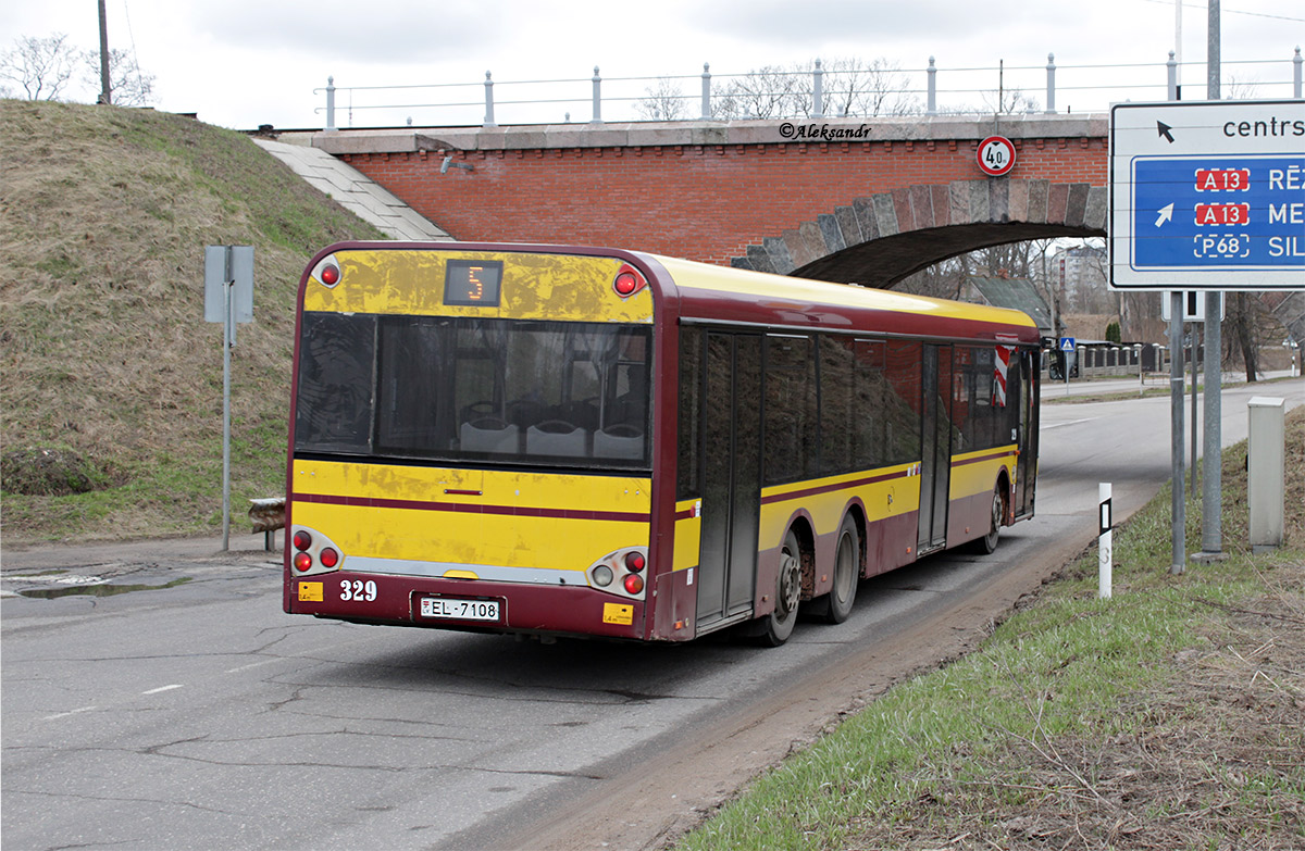 Латвия, Solaris Urbino I 15 № 329