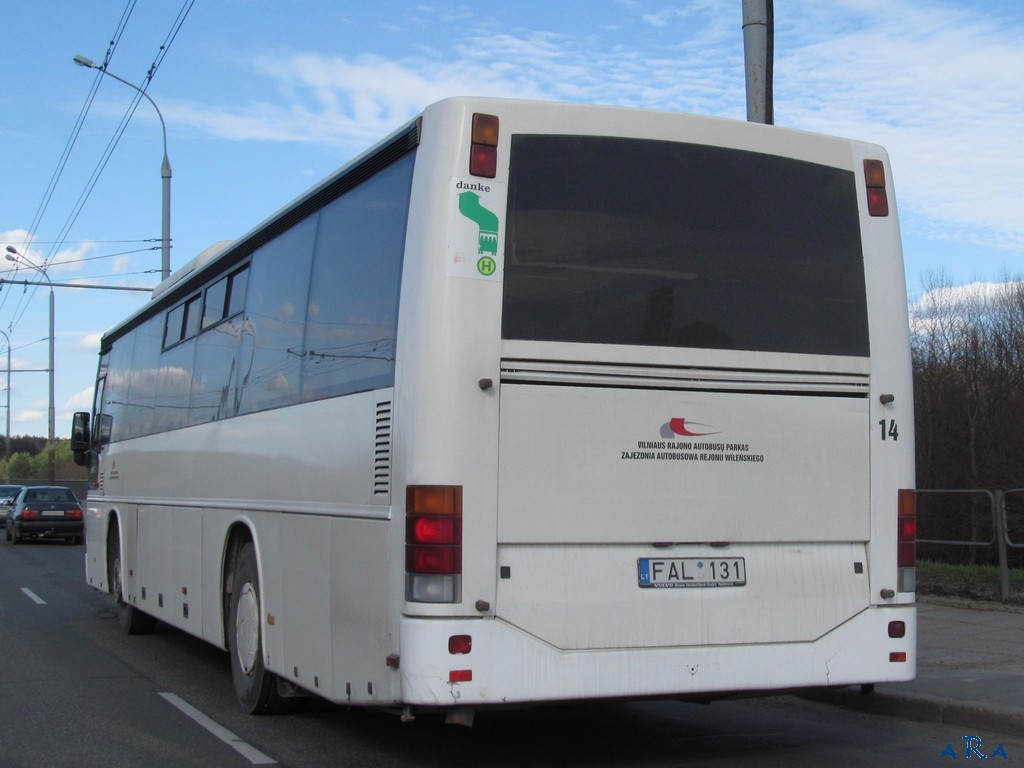 Литва, Volvo B10-400 № 14