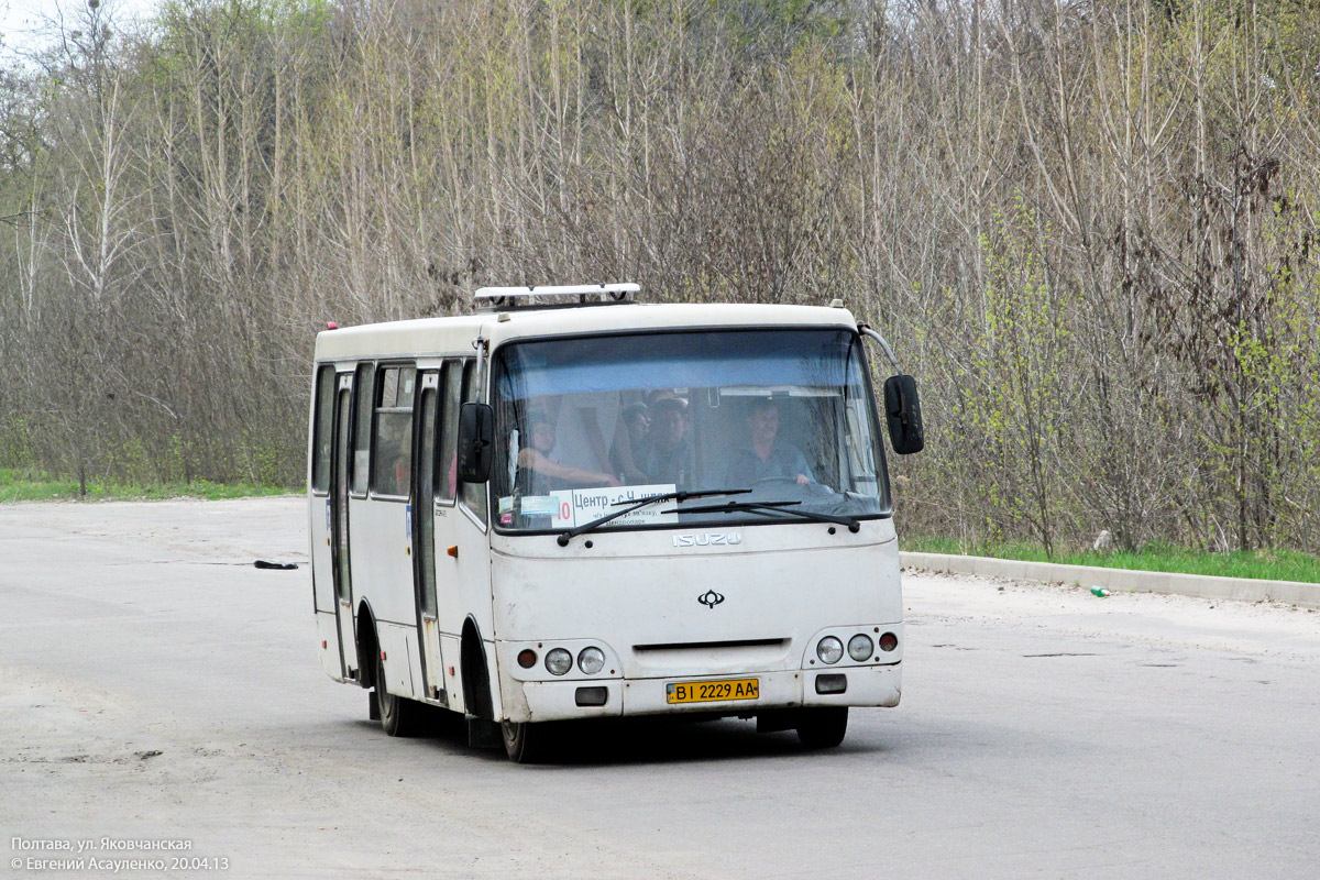 Полтавская область, Богдан А09202 № BI 2229 AA