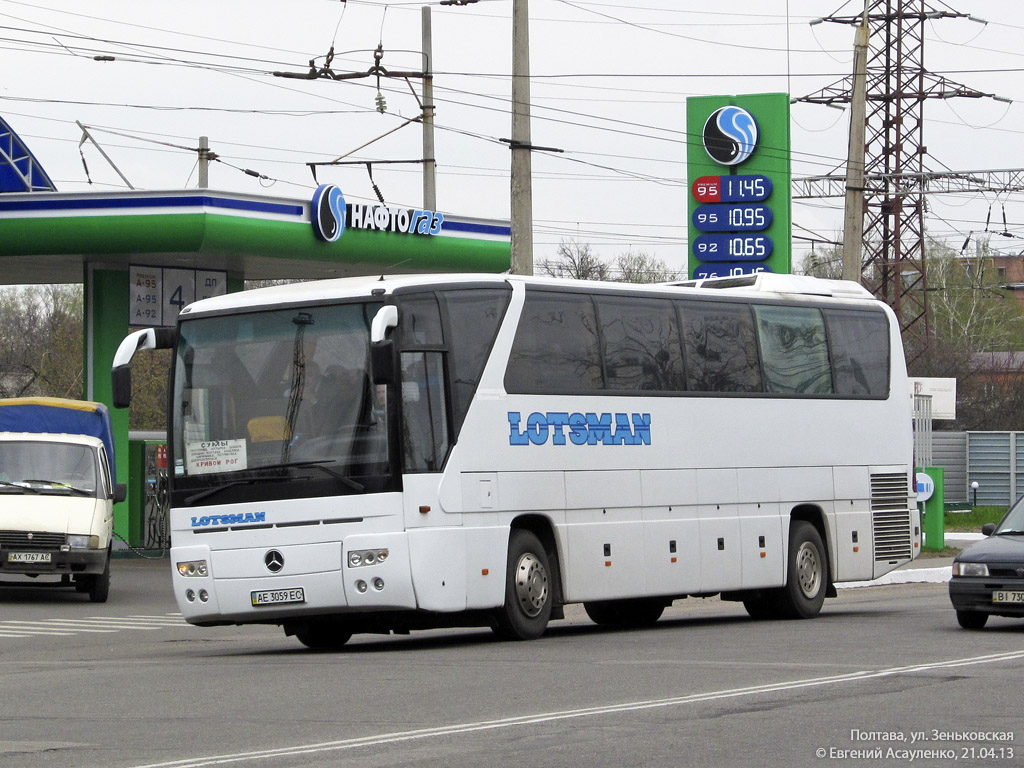 Днепропетровская область, Mercedes-Benz O350-15RHD Tourismo № AE 3059 EC