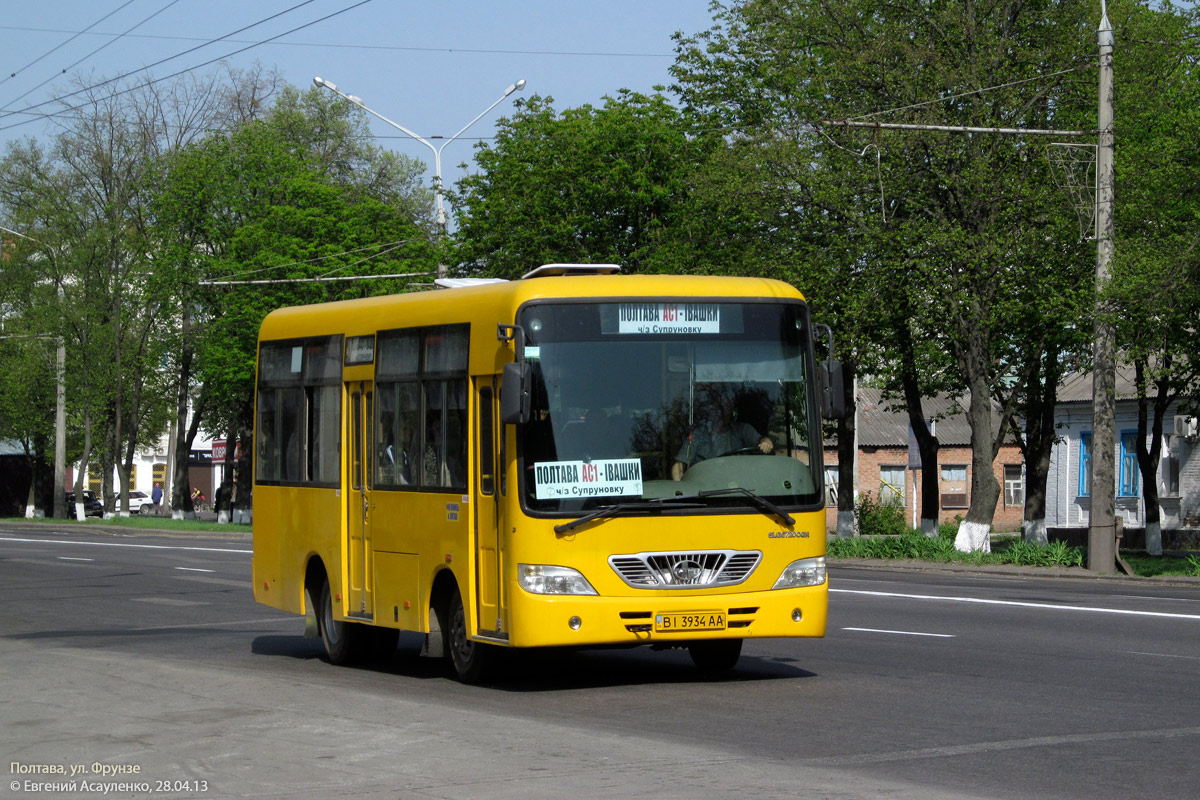 Полтавская область, Shaolin SLG6720CGN № BI 3934 AA