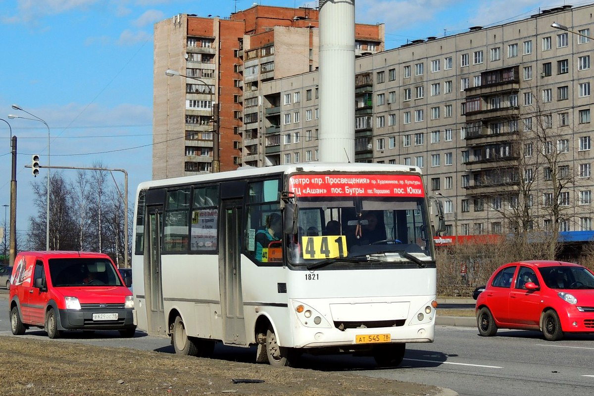 Санкт-Петербург, Otoyol M29 City II № 1821