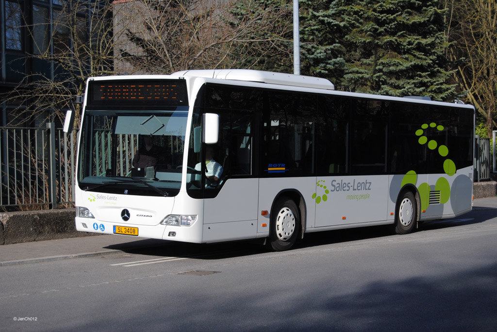 Люксембург, Mercedes-Benz O530K Citaro K № SL 3408