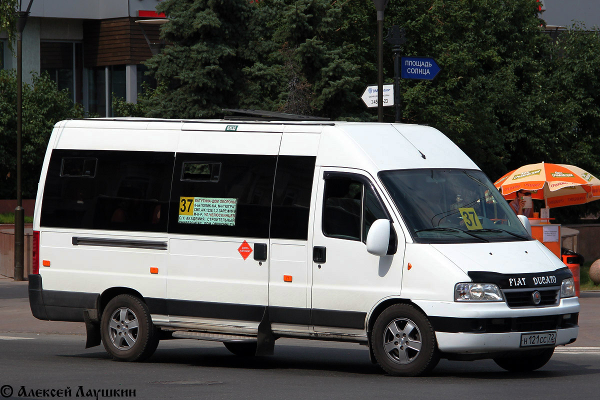 Тюменская область, FIAT Ducato 244 CSMMC-RLL, -RTL № Н 121 СС 72