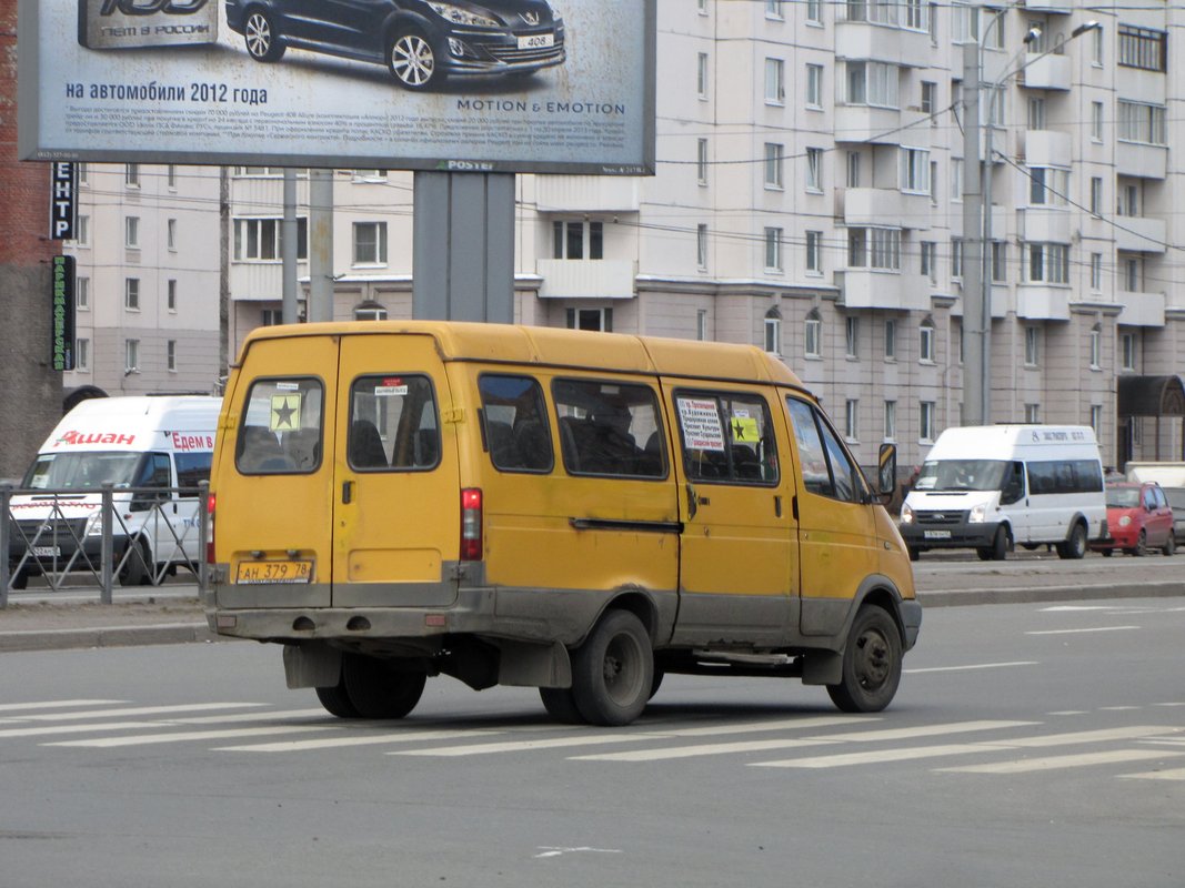 Санкт-Петербург, ГАЗ-322132 (XTH, X96) № АН 379 78