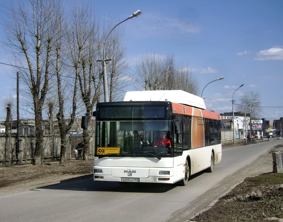 Пермский край, MAN A21 NL313 CNG № В 205 СН 159