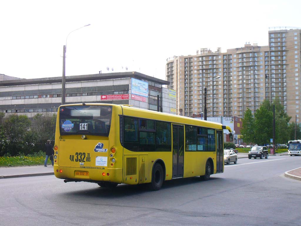 Санкт-Петербург, Golden Dragon XML6112UE № АХ 332 78