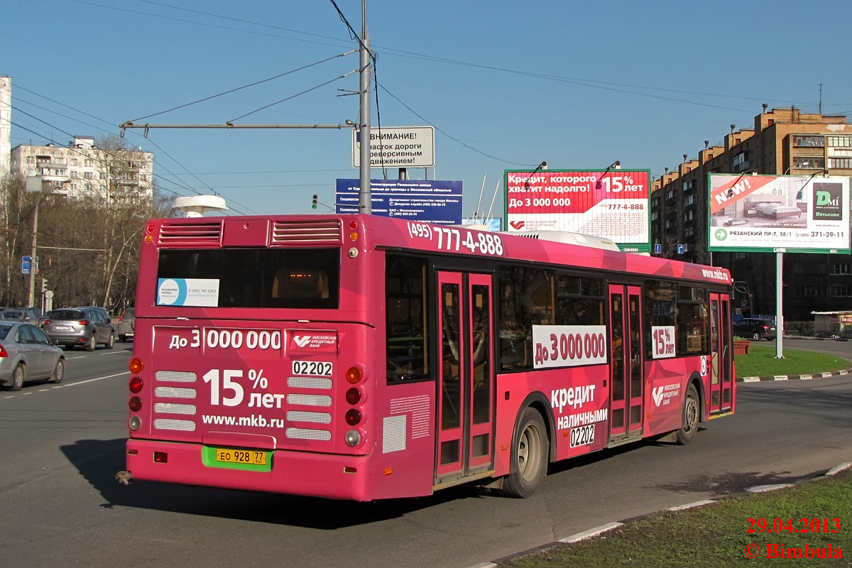 Moscow, LiAZ-5292.21 # 02202