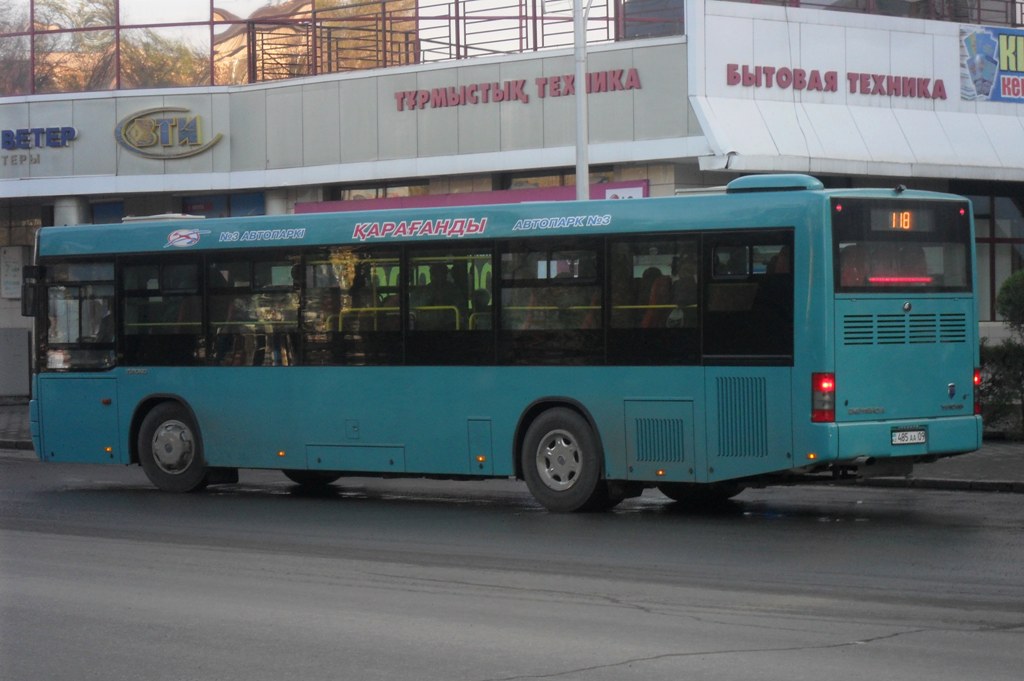 Карагандинская область, Yutong ZK6118HGA № 485 AA 09