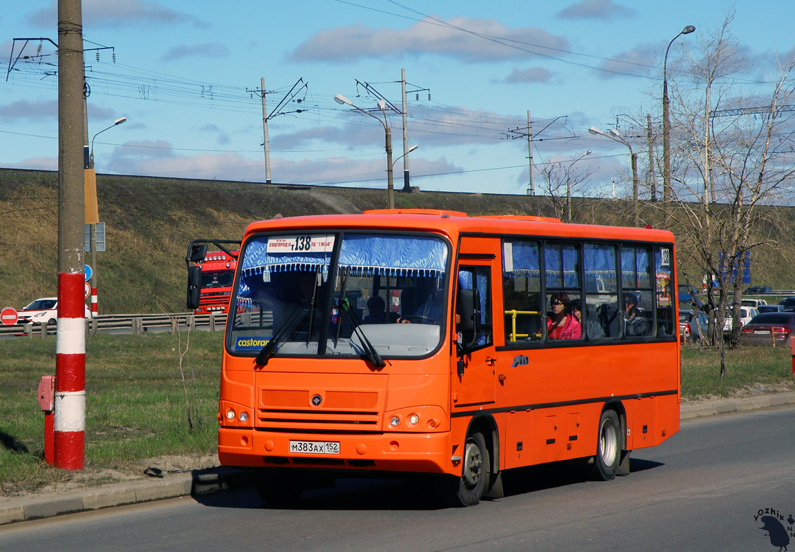 Нижегородская область, ПАЗ-320402-05 № М 383 АХ 152