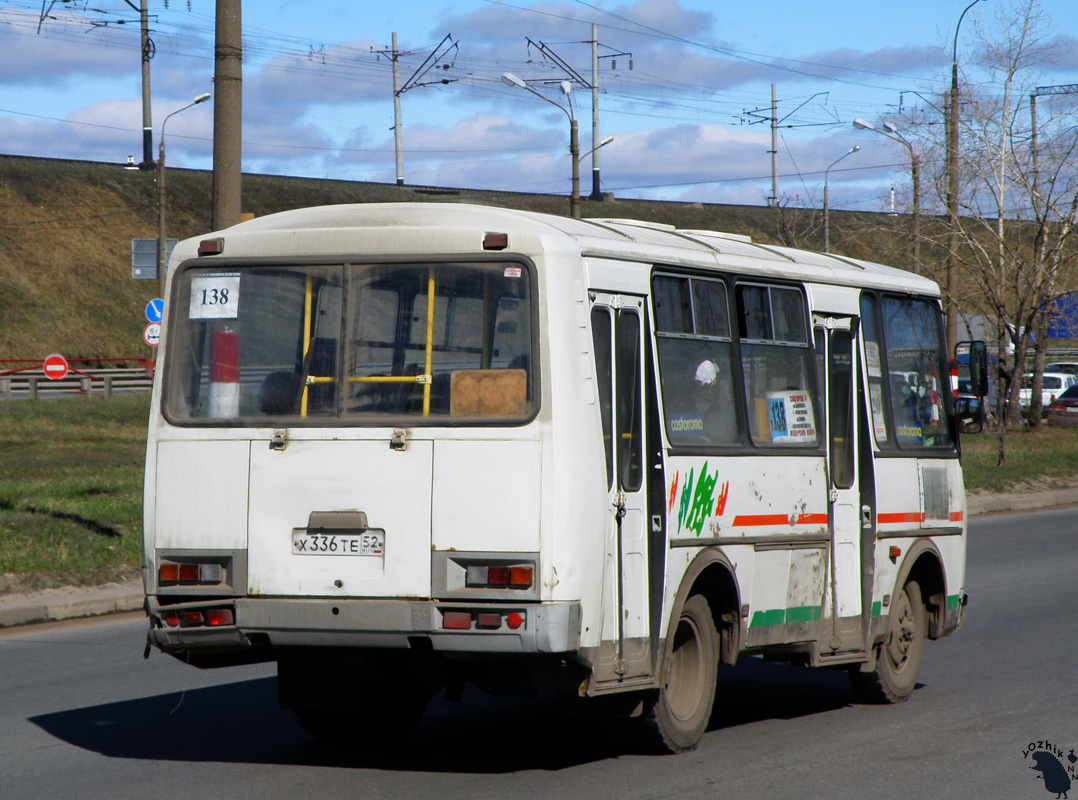 Нижегородская область, ПАЗ-32054 № Х 336 ТЕ 52