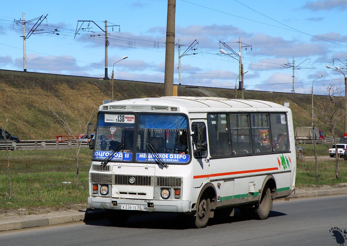 Нижегородская область, ПАЗ-32054 № Х 336 ТЕ 52