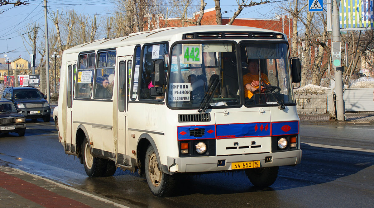 Томская область, ПАЗ-32054 № АА 650 70