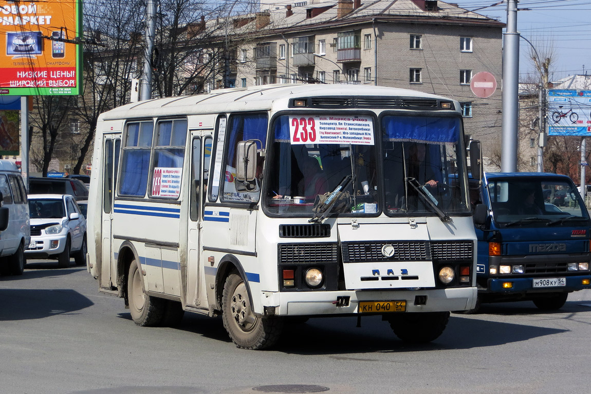 Новосибирская область, ПАЗ-32054 № КН 040 54