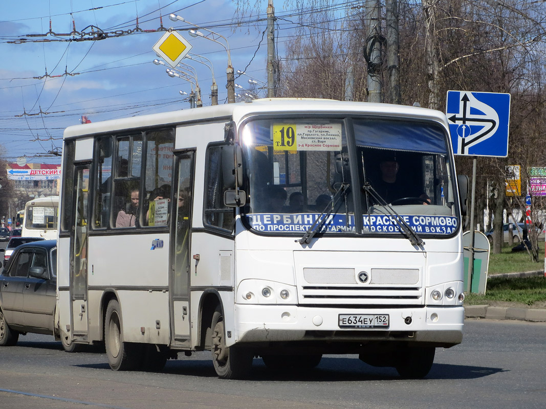 Нижегородская область, ПАЗ-320402-03 № Е 634 ЕУ 152