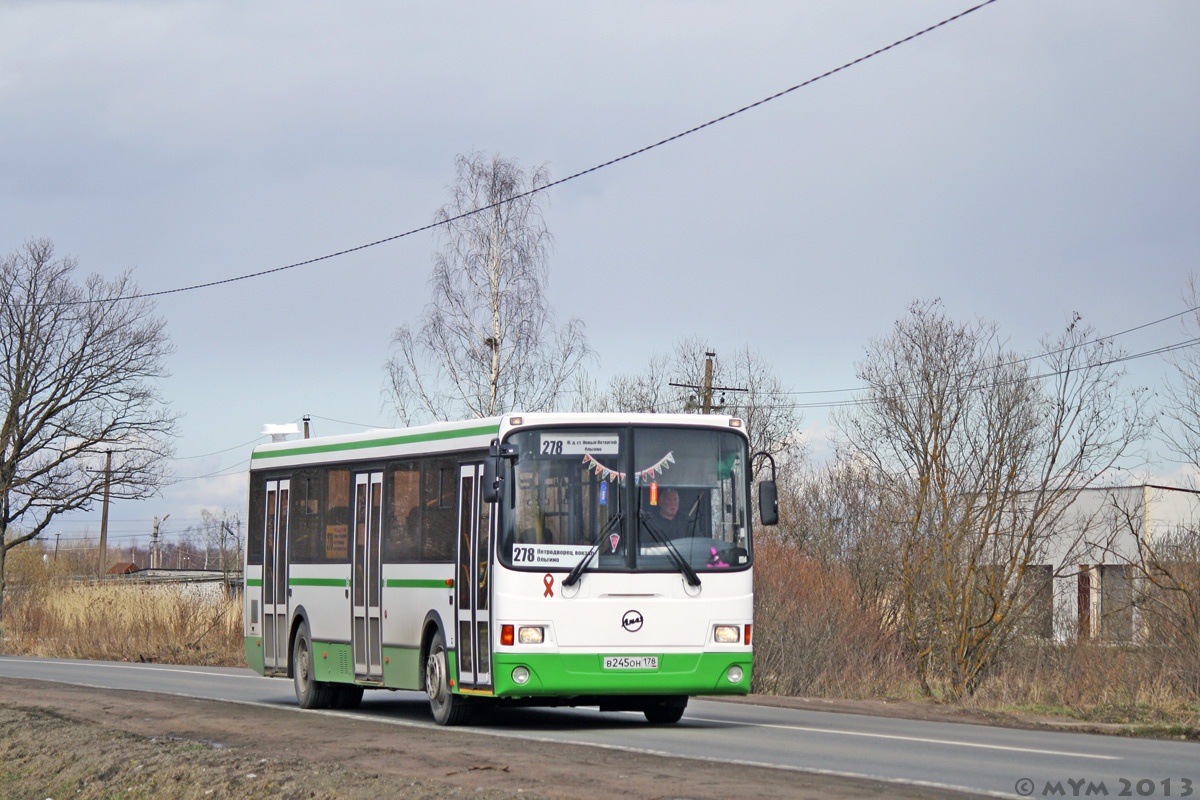 Санкт-Петербург, ЛиАЗ-5293.60 № 3638