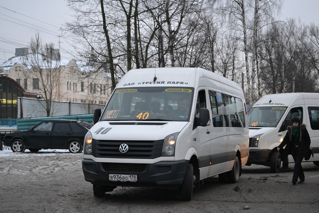 Санкт-Петербург, БТД-2219 (Volkswagen Crafter) № В 936 ВС 178