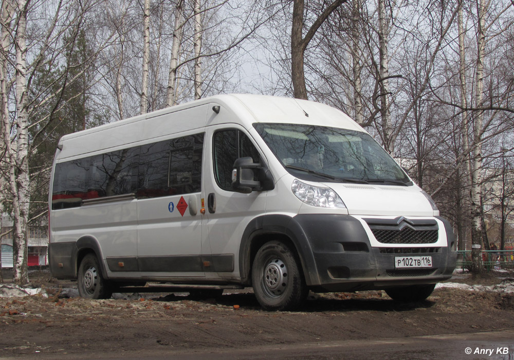 Татарстан, Нижегородец-2227W (Citroёn Jumper) № Р 102 ТВ 116