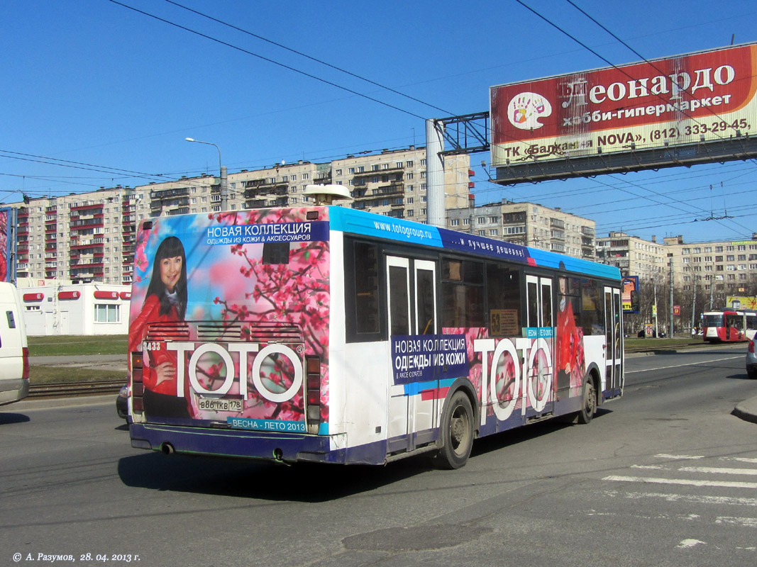 Санкт-Петербург, ЛиАЗ-5293.53 № 3433