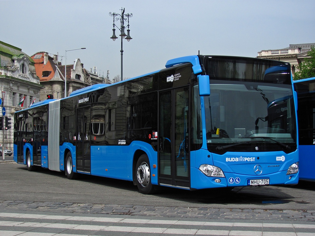 Венгрия, Mercedes-Benz Citaro C2 G № MHU-705