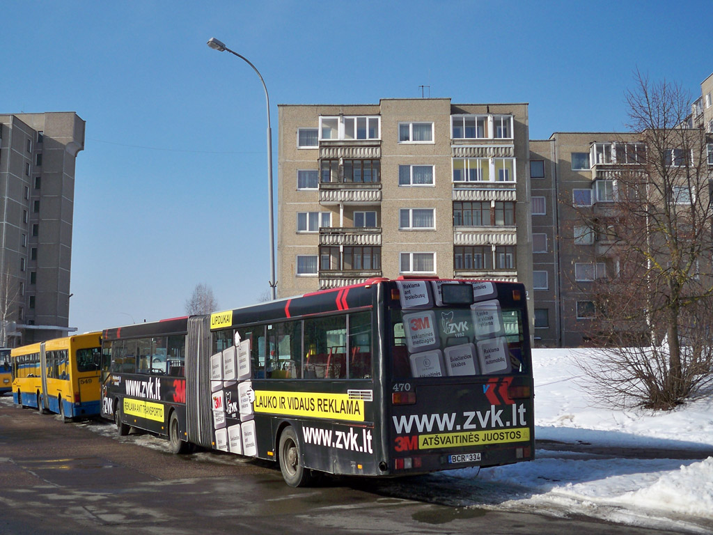 Литва, Mercedes-Benz O405G № 470