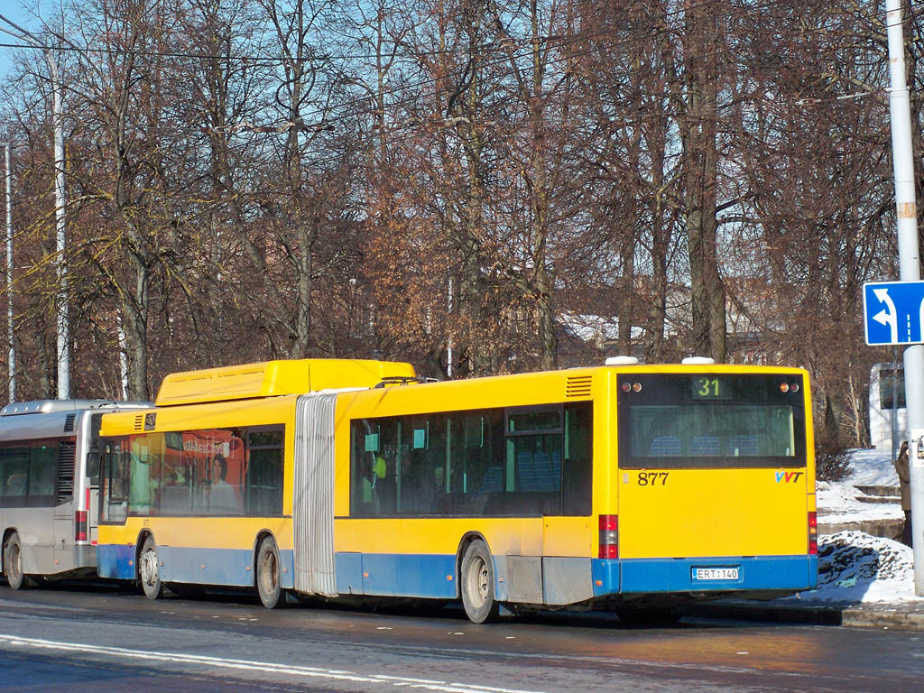 Lietuva, MAN A23 NG313 CNG Nr. 877