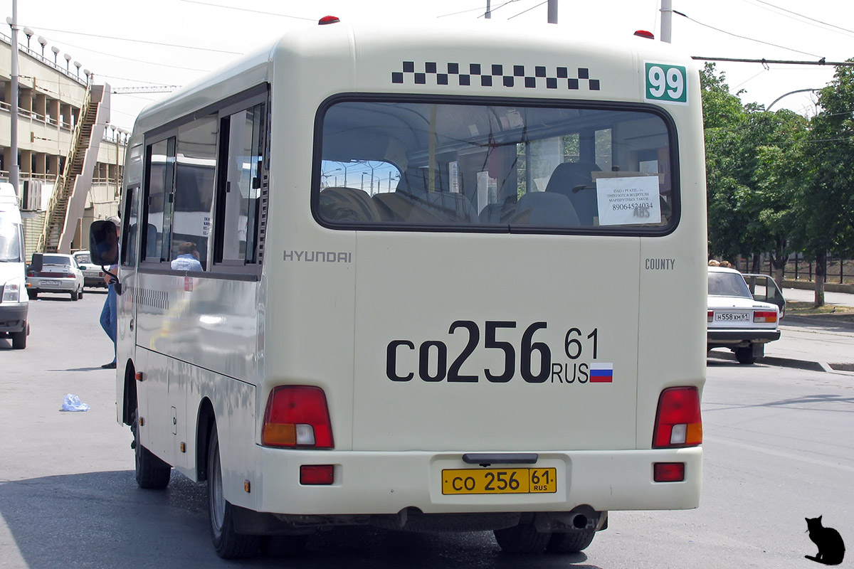 Ростовская область, Hyundai County SWB C08 (РЗГА) № СО 256 61