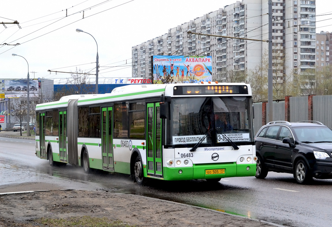 Москва, ЛиАЗ-6213.21 № 06483