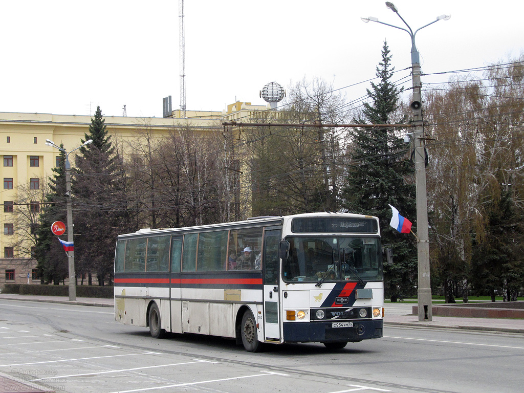 Челябинская область, Van Hool T8 Alizée 260 № С 954 УМ 74