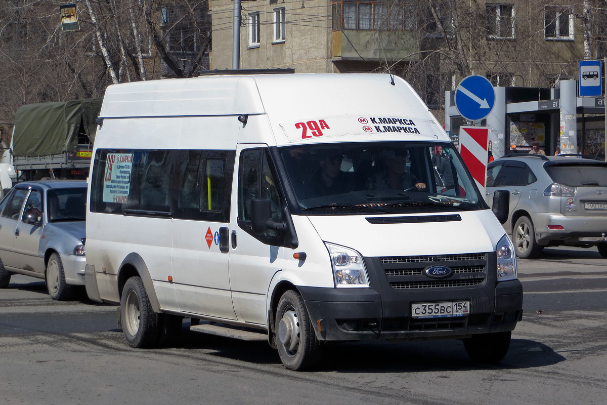 Новосибирская область, Нижегородец-222709  (Ford Transit) № С 355 ВС 154