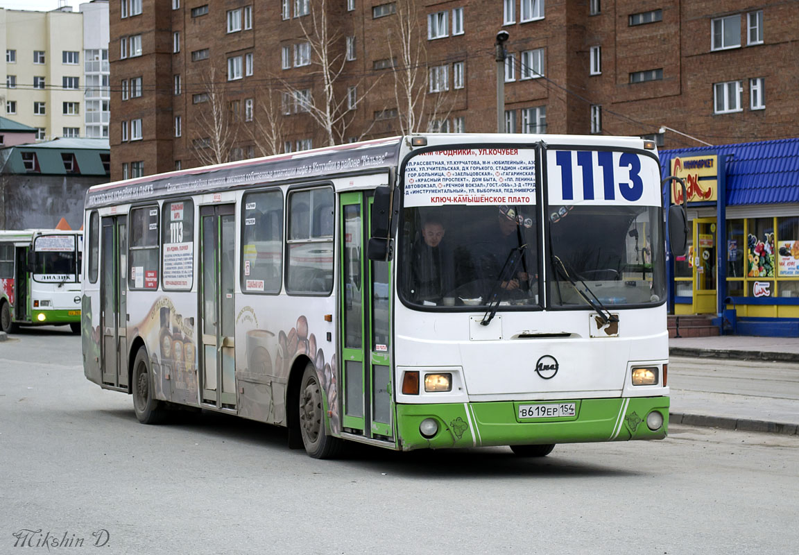 Новосибирская область, ЛиАЗ-5256.45 № В 619 ЕР 154