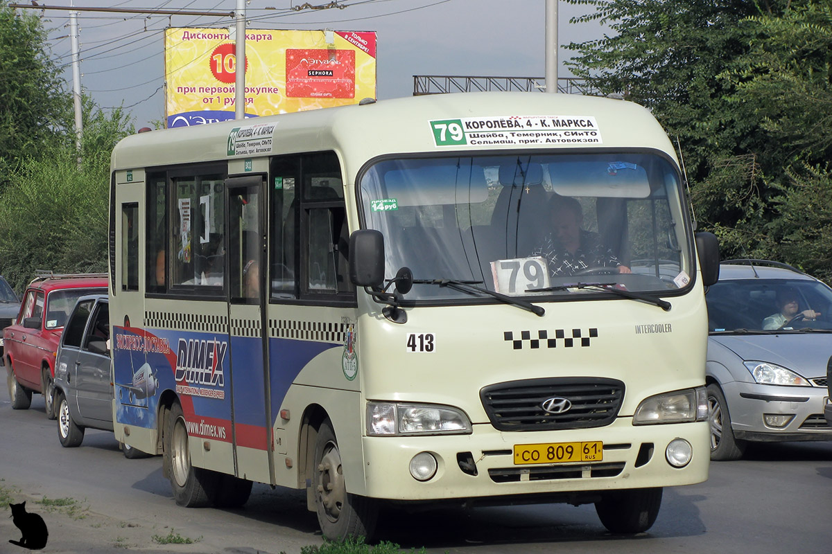 Ростовская область, Hyundai County SWB C08 (РЗГА) № 413