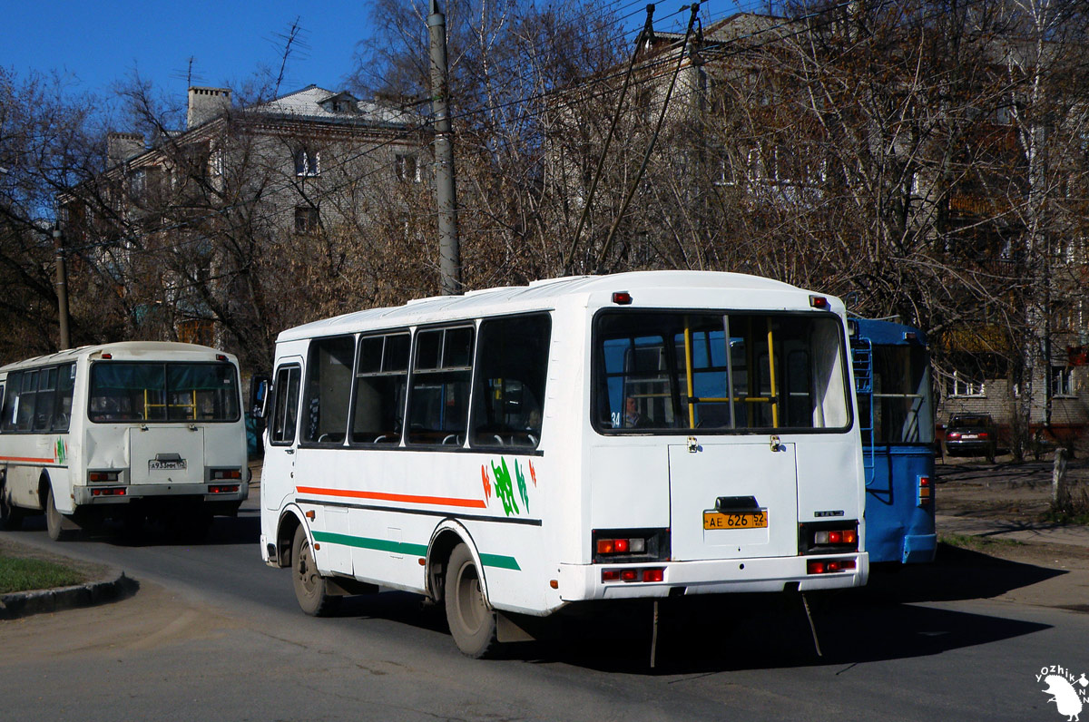 Ніжагародская вобласць, ПАЗ-32054 № АЕ 626 52