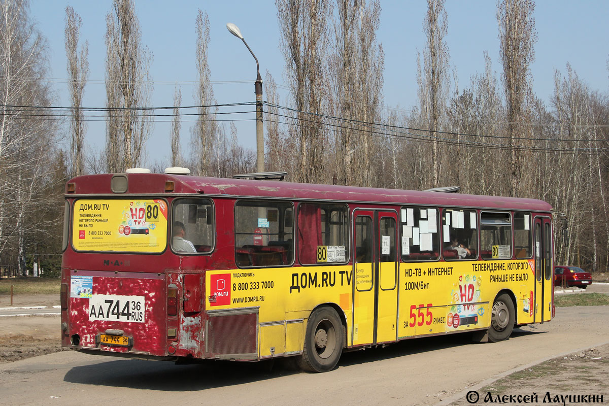 Воронежская область, MAN 789 SÜ240 № АА 744 36