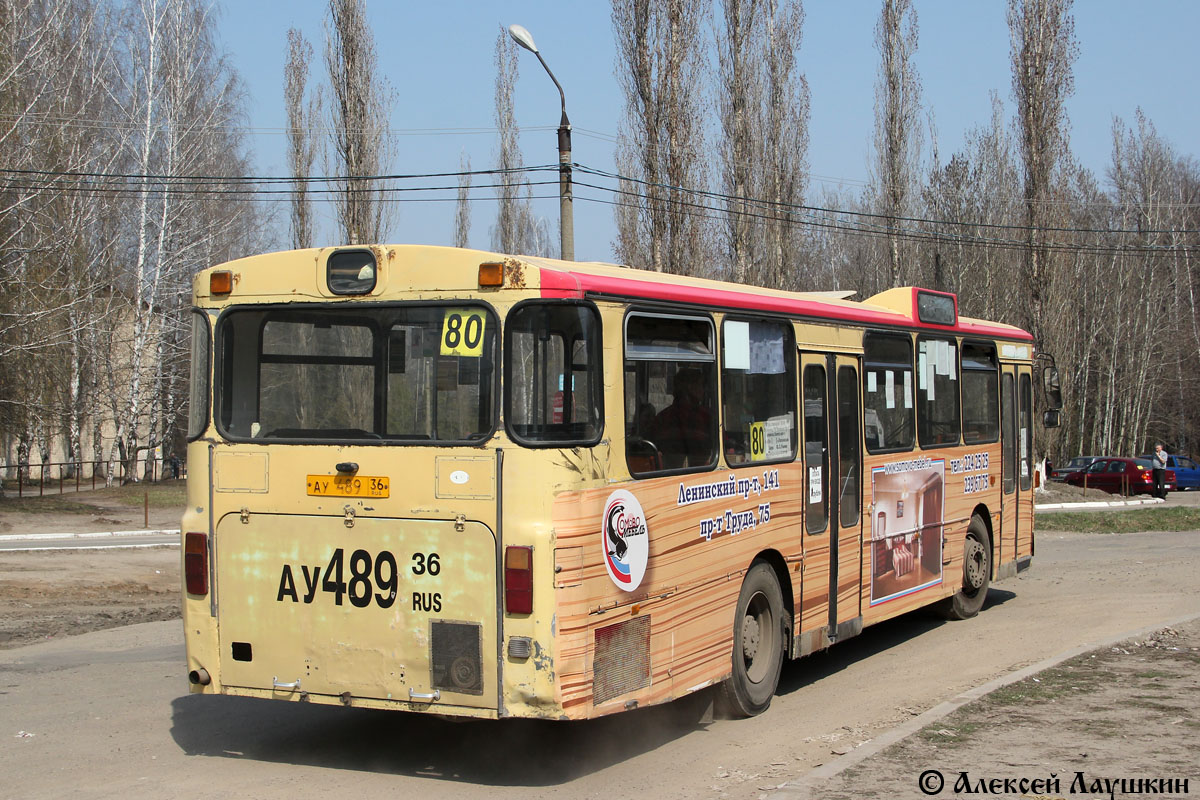 Воронежская область, Mercedes-Benz O305 № АУ 489 36