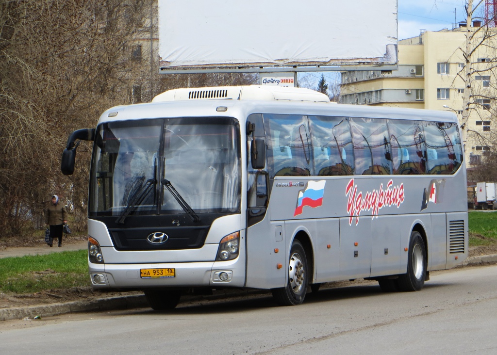 Удмуртия, Hyundai Universe Space Luxury № НА 953 18