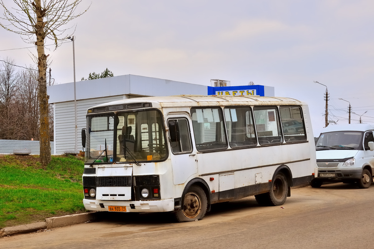 Тульская область, ПАЗ-3205-110 № ВА 935 71