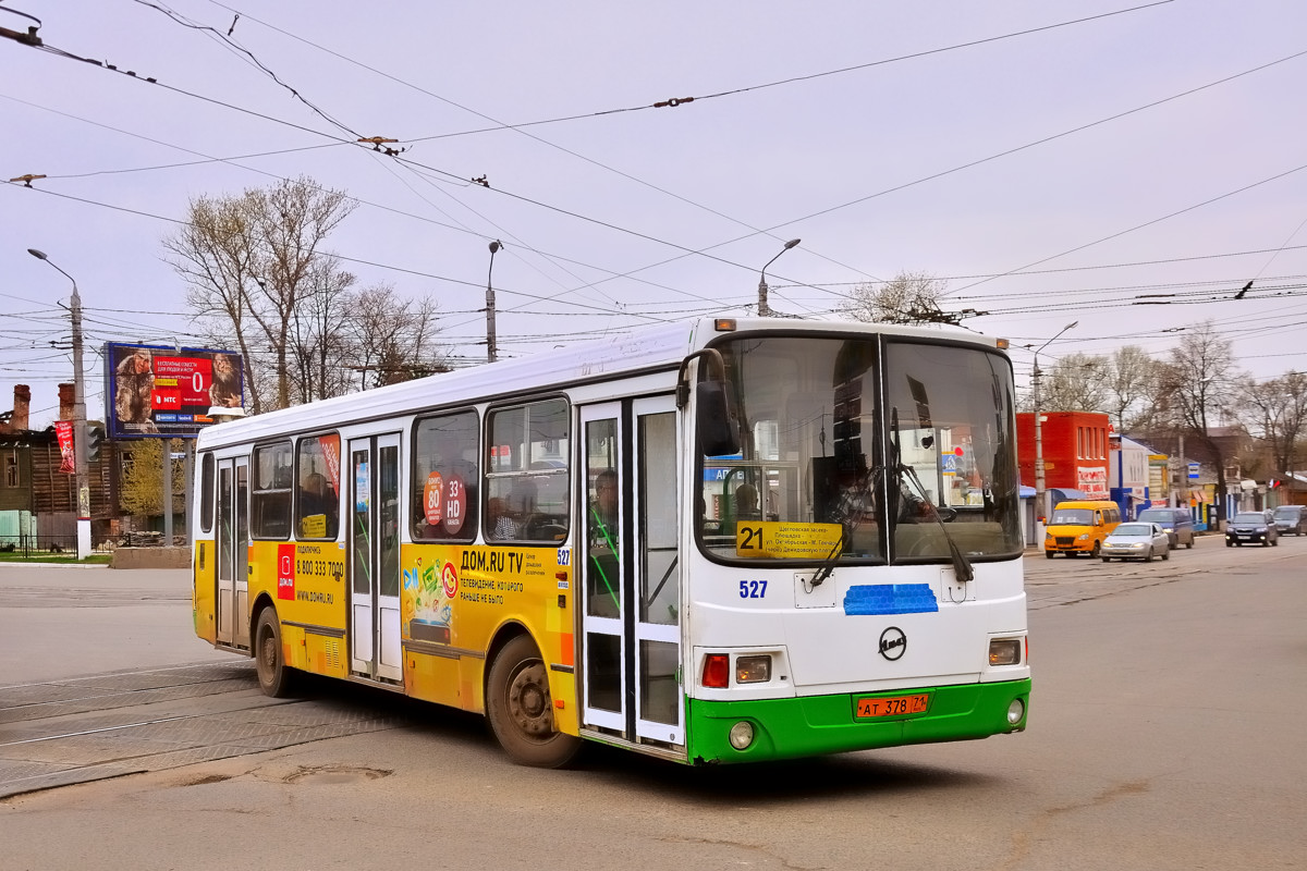 Тульская область, ЛиАЗ-5256.45 № 527