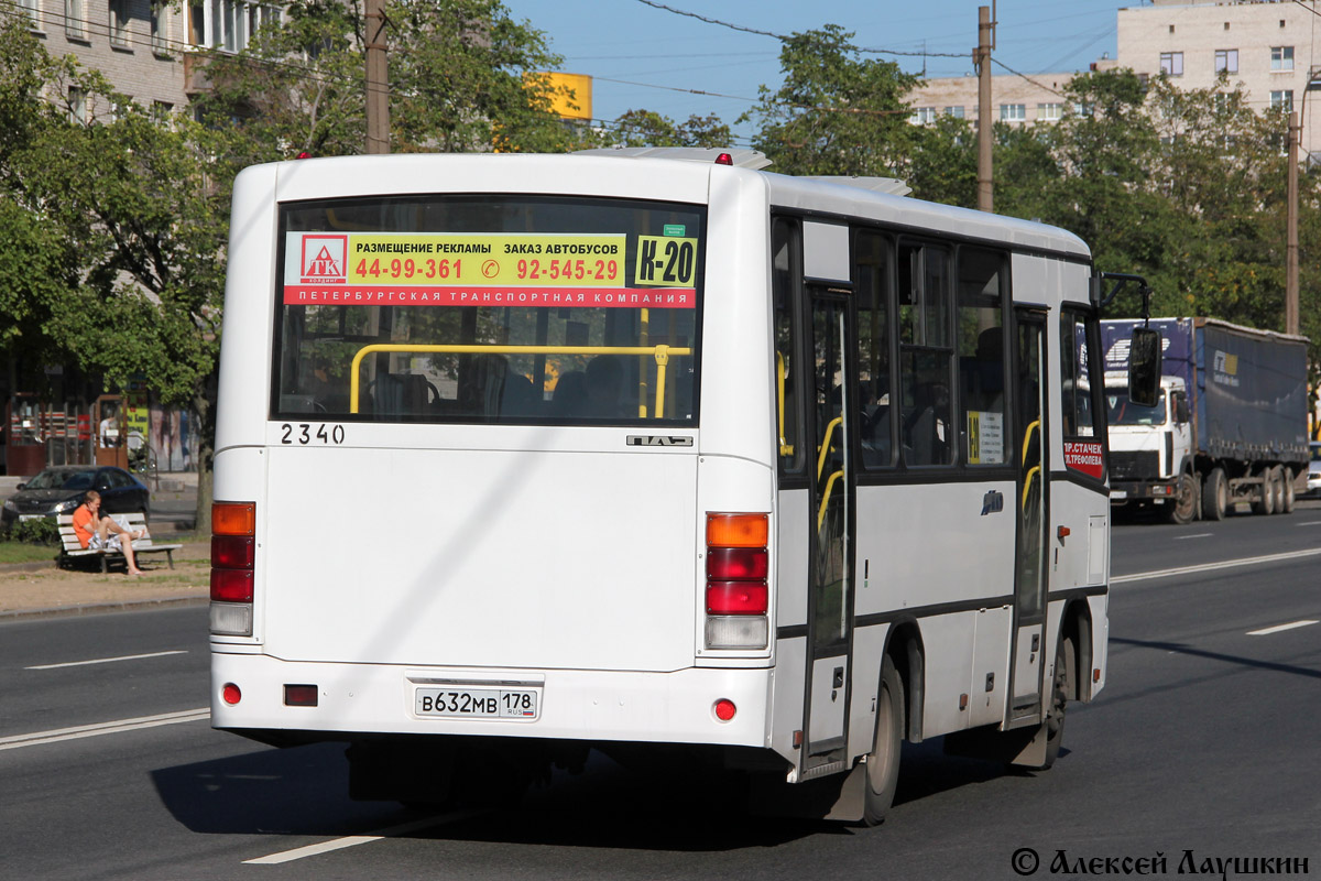 Санкт-Петербург, ПАЗ-320402-05 № n340