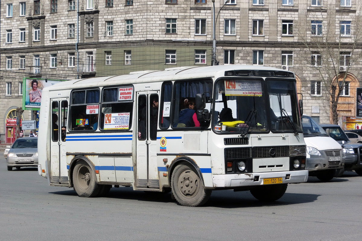 Новосибирская область, ПАЗ-32054 № ТТ 120 54