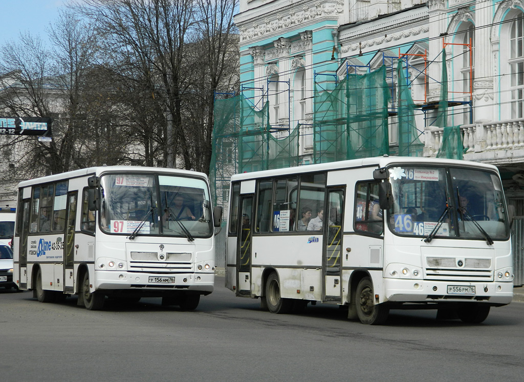 Ярославская область, ПАЗ-320402-03 № У 156 НМ 76; Ярославская область, ПАЗ-320402-03 № Р 556 РМ 76