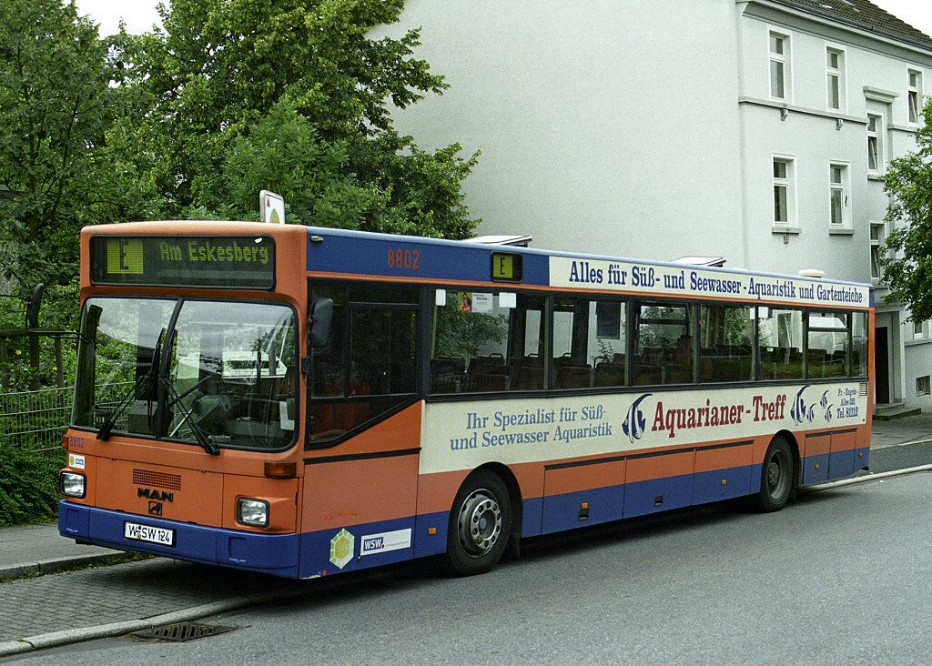 North Rhine-Westphalia, MAN 888 SÜ242 # 8802