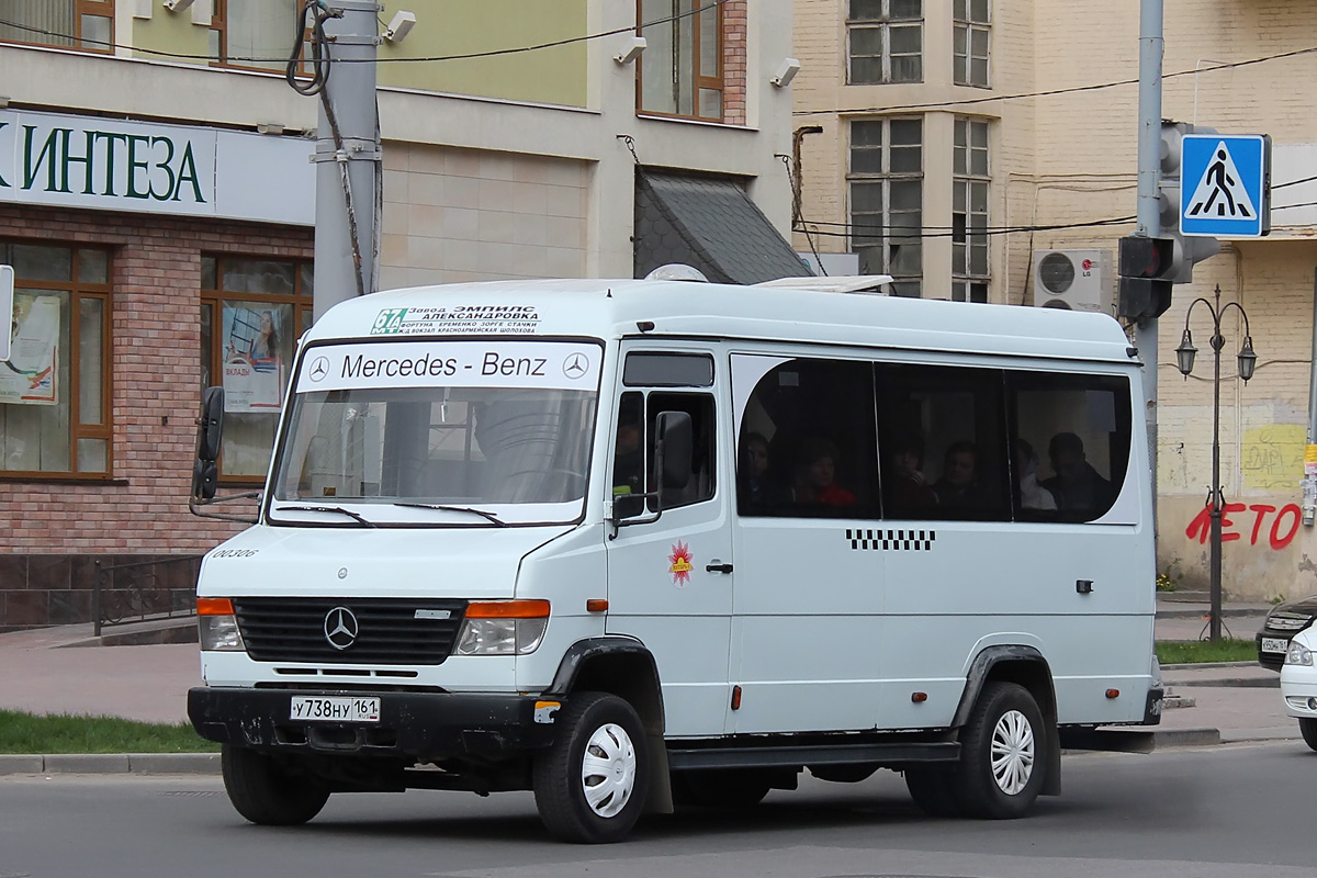 Ростовская область, Mercedes-Benz Vario 612D № У 738 НУ 161