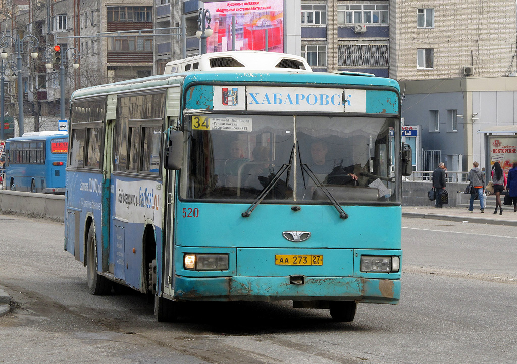 Хабаровский край, Daewoo BS106 (все) № 520