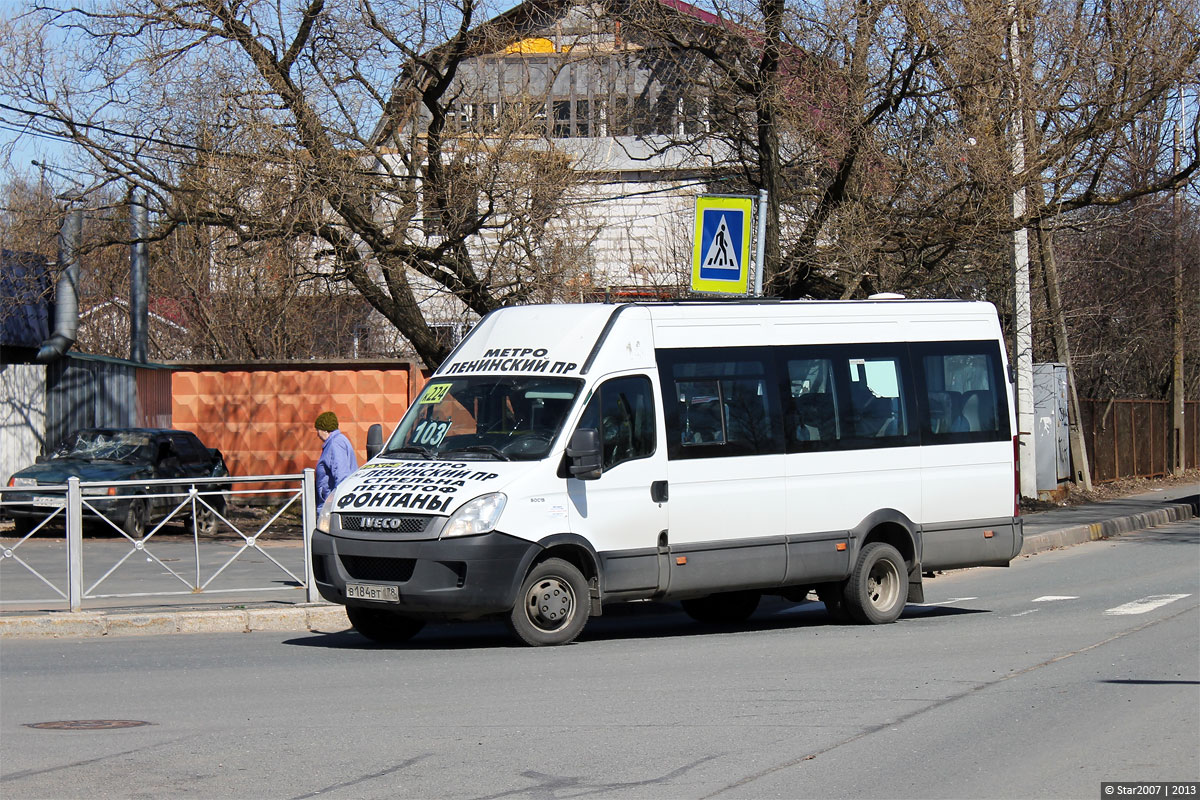 Санкт-Петербург, Нижегородец-2227UU (IVECO Daily) № В 184 ВТ 178