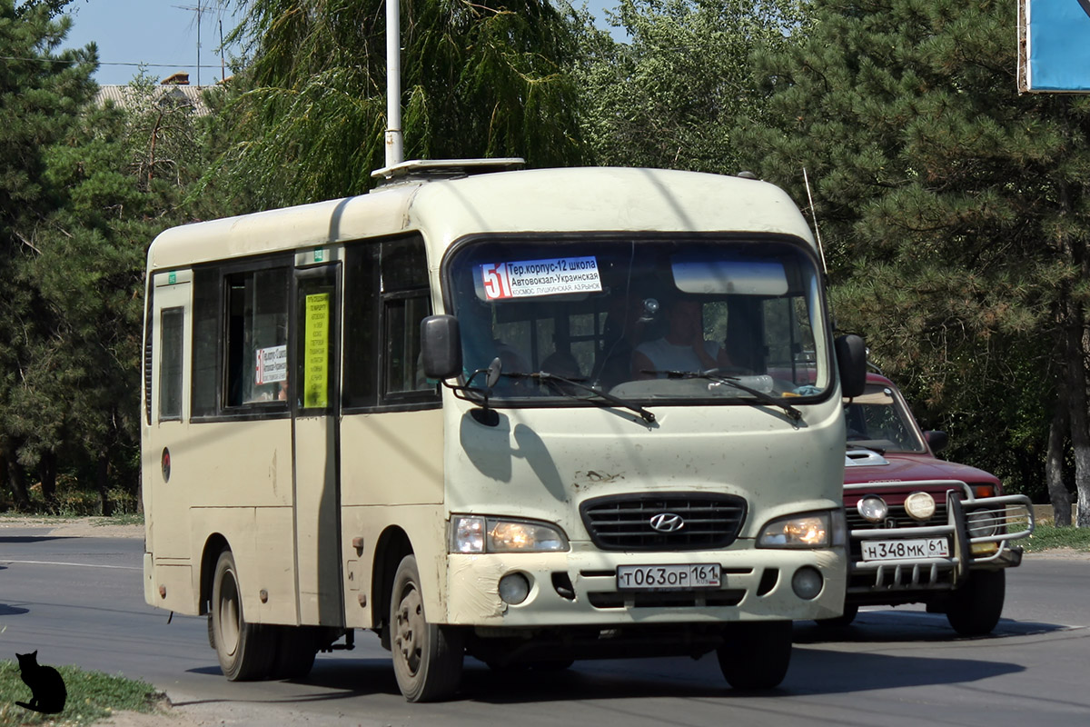 Ростовская область, Hyundai County SWB C08 (РЗГА) № Т 063 ОР 161